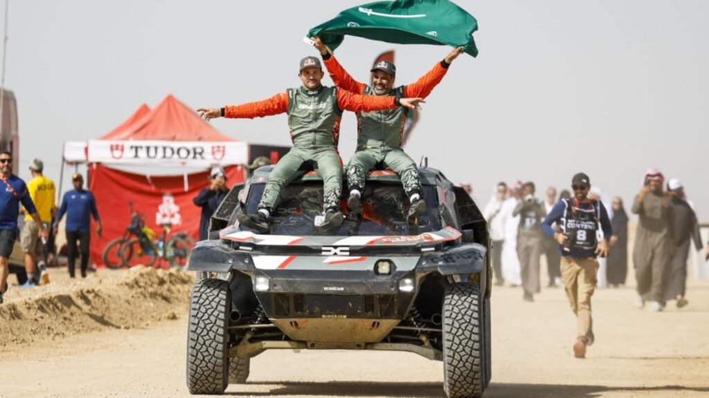 Dacia scrie istorie la Dakar. Foto: Profimedia