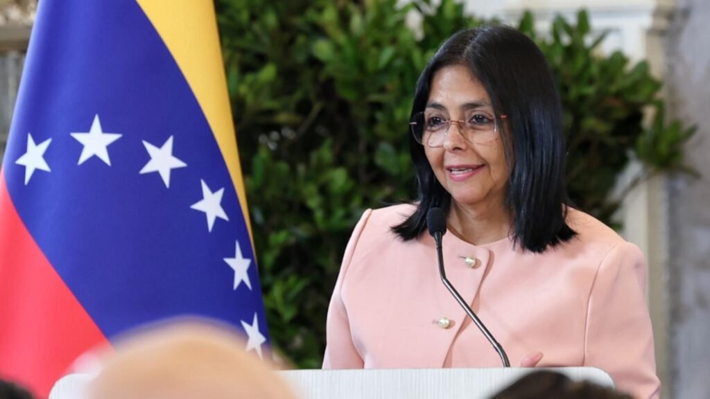 Vicepreședinta Venezuelei, Delcy Rodríguez. Foto: Profimedia