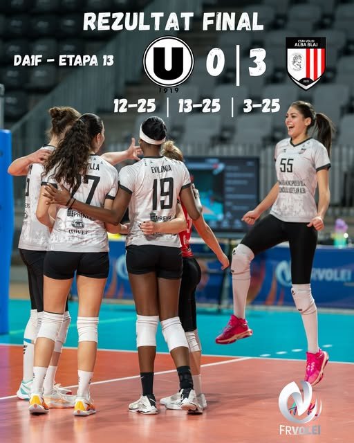 Volei feminin: CSM Volei Alba-Blaj și CSO Voluntari, victorioase în deplasare în Divizia A1 Image