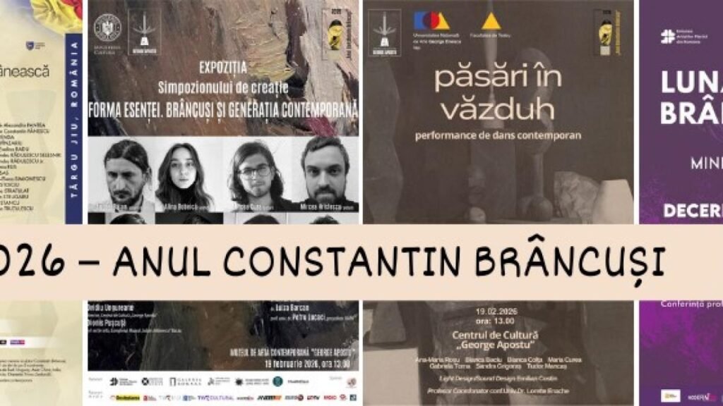 Evenimente dedicate lui Brâncuși, la 150 de ani de la nașterea artistului Evenimente dedicate lui Brâncuși, la 150 de ani de la nașterea artistului