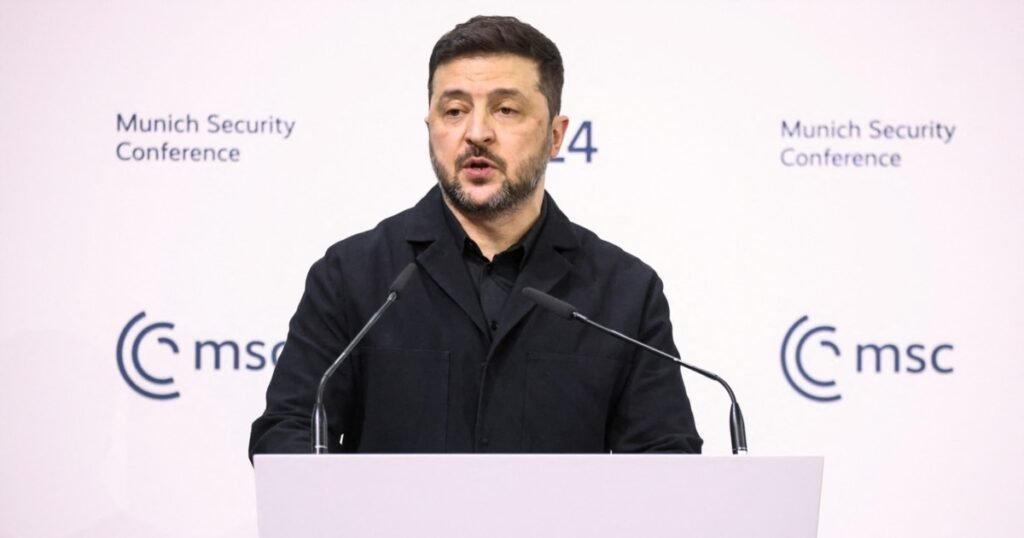 Zelenski solicită garanții solide de securitate împotriva lui Putin, pe care îl numește „sclavul războiului”