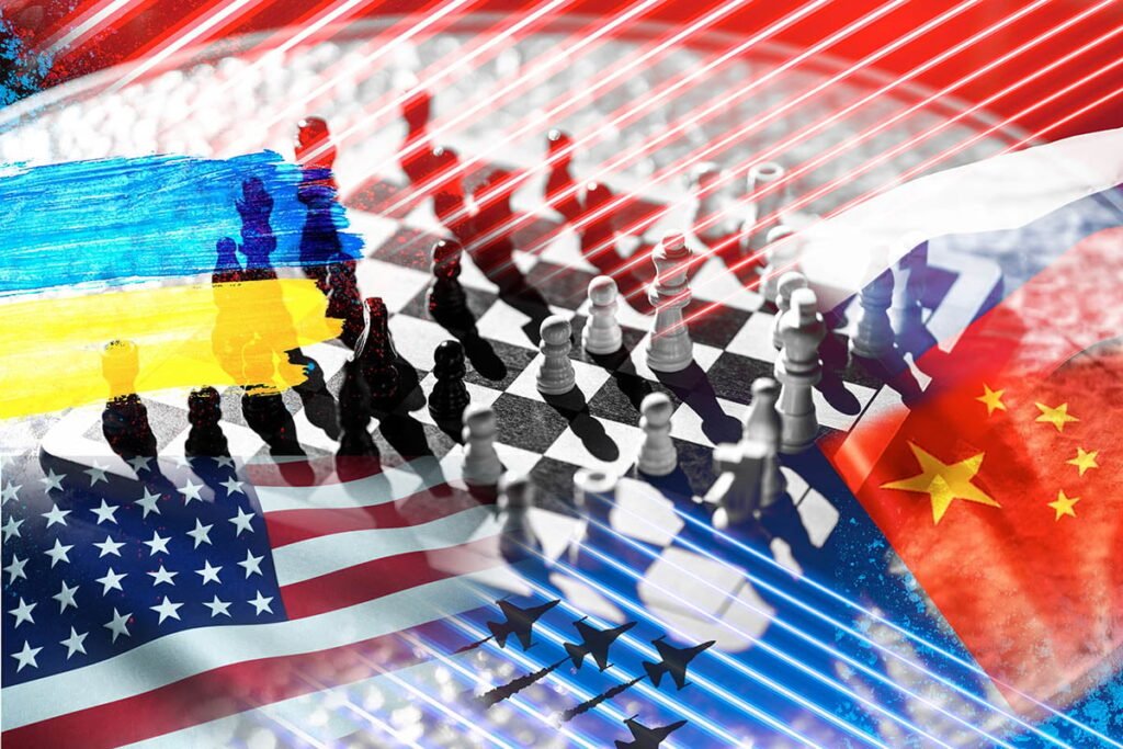 Statele Unite, Rusia, China și Ucraina pe tablă de șah