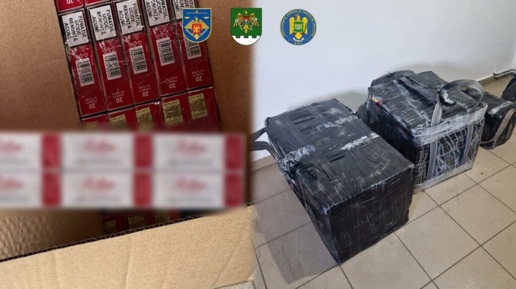Rețea de contrabandă cu țigări, destructurată în Republica Moldova cu sprijinul Poliției de Frontieră Române Rețea de contrabandă cu țigări, destructurată în Republica Moldova cu sprijinul Poliției de Frontieră Române
