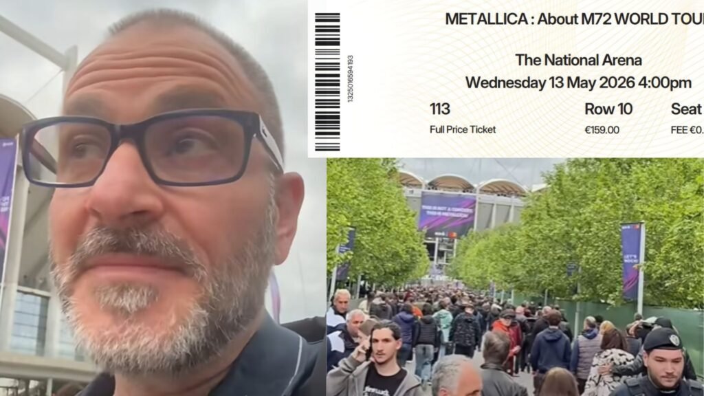 Fostul șef ANPC a luat „țeapă” cu biletul la concertul Metallica Fostul șef ANPC a luat „țeapă” cu biletul la concertul Metallica