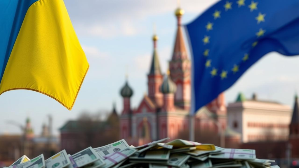 Ucraina încasează, în premieră, din activele rusești blocate