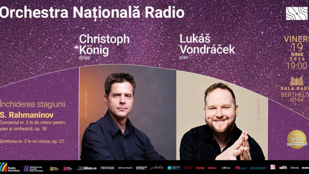 100% Rahmaninov – concert de închidere a stagiunii la Sala Radio 100% Rahmaninov – concert de închidere a stagiunii la Sala Radio