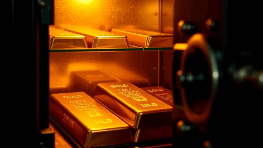 Prețul aurului crește ușor, pe fondul acordului de pace dintre SUA și Iran