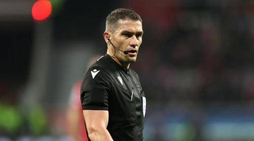 Decizie uriașă pentru România la CM 2026. Arbitrul român Istvan Kovacs a fost ales să arbitreze meciul 1.000 din istoria competiției Decizie uriașă pentru România la CM 2026. Arbitrul român Istvan Kovacs a fost ales să arbitreze meciul 1.000 din istoria competiției