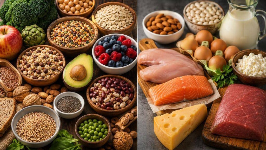 Fibre sau proteine: care te ajută mai mult să slăbești Fibre sau proteine: care te ajută mai mult să slăbești