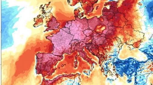 Un dom de căldură acoperă Europa: Temperaturile vor ajunge și la 43 de grade. Harta țărilor sub alertă meteo de caniculă Un dom de căldură acoperă Europa: Temperaturile vor ajunge și la 43 de grade. Harta țărilor sub alertă meteo de caniculă