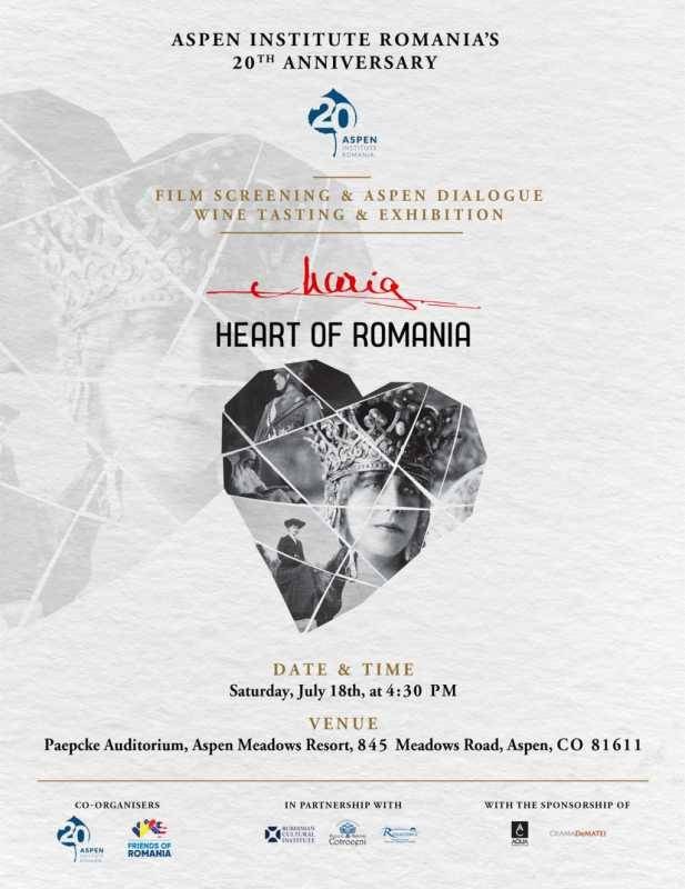 Centenarul turneului diplomatic al Reginei Maria în America, sărbătorit de ICR la Aspen; invitat "Centenarul Turneului Diplomatic al Reginei Maria în America Sărbătorit de ICR la Aspen"