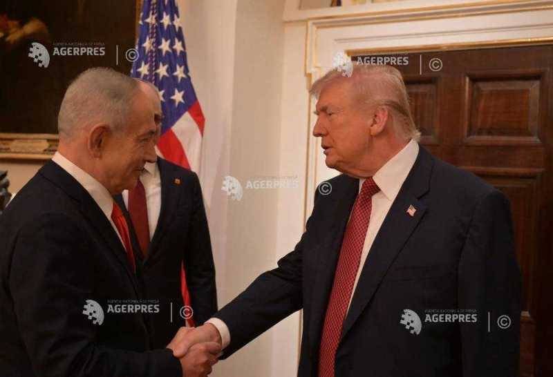 Netanyahu va fi primit marți de Trump la Casa Albă, anunță biroul său "Netanyahu se întâlnește marți cu Trump la Casa Albă, anunță biroul său"