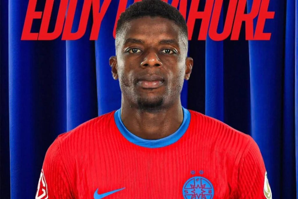 Eddy Gnahoré, noul jucător FCSB: Descoperă ce număr va purta în tricoul roșu