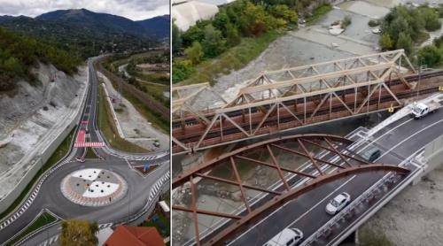 Centura Comarnic tocmai s a deschis circulației: Cum arată noul drum ocolitor de 6 km de pe Valea Prahovei, după trei ani de lucrări