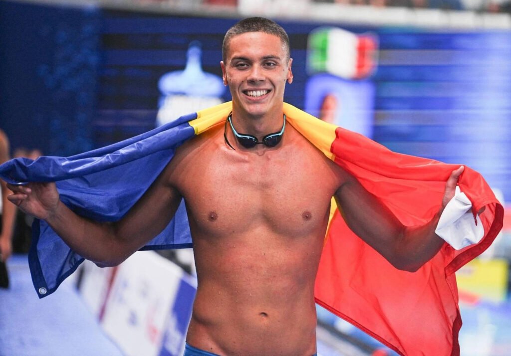 David Popovici Strikes Gold with Historic 200m Win and Triple Victory at European Championships in Paris