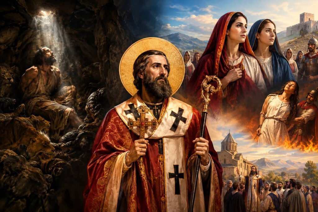 Sărbătoarea zilei: Sfântul Grigorie Luminătorul, povestea episcopului care a petrecut 15 ani într-o groapă Sărbătoarea zilei: Sfântul Grigorie Luminătorul, povestea episcopului care a petrecut 15 ani într-o groapă
