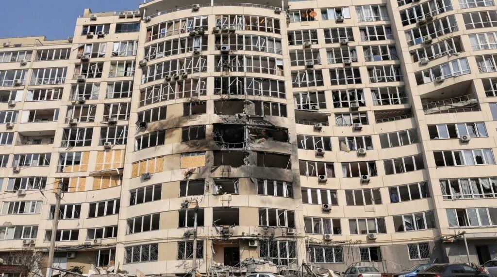 Atacuri aeriene rusești la Kiev și Odesa. Două persoane au fost rănite